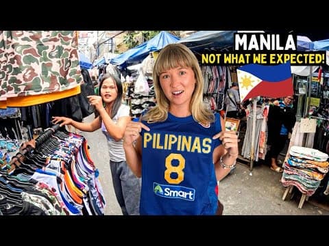 We Were WRONG About MANILA 🇵🇭 Philippines, Our FIRST Impressions!