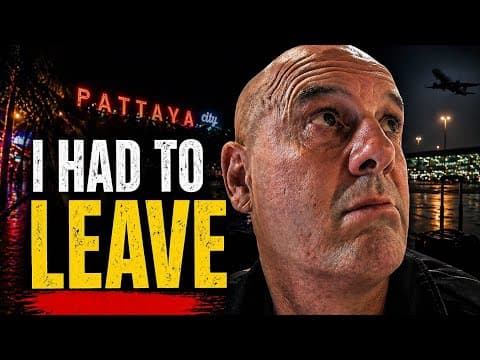 “I Escaped Pattaya at 3AM… Here’s Why”