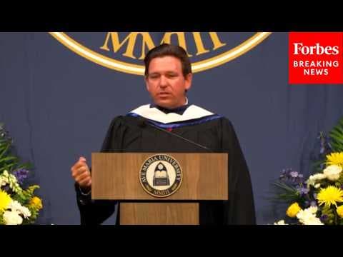 FULL SPEECH: Florida Gov. Ron DeSantis Delivers Commencement Address At Ave Maria University