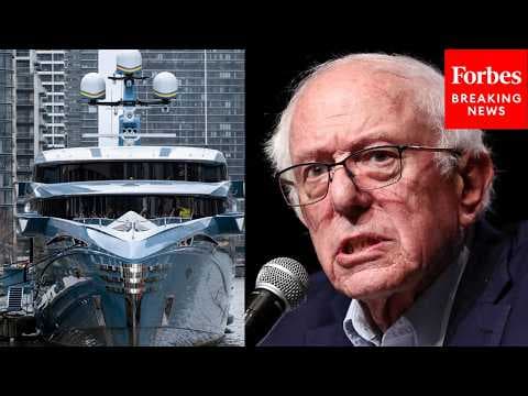 'How Many Bloody Yachts Do You Need?': Bernie Sanders Rails Against Wealth Inequality