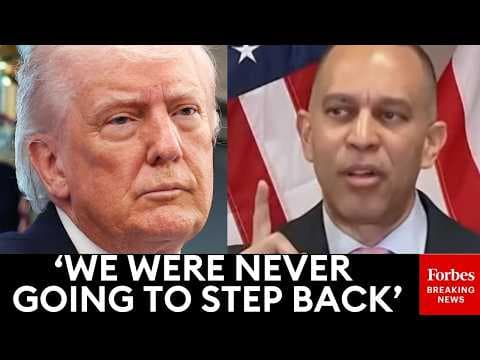 'A Big Victory For America': Jeffries Lauds VA Redistricting, Claims Trump Is Trying To Rig Midterms