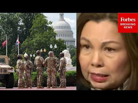 'Guardsmen Are Forced To Be Away From Their Families': Duckworth Torches Trump's DC Nat Guard Orders
