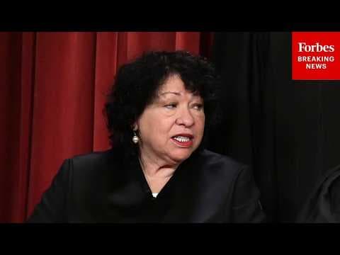 'I'm Asking A Very Simple Question': Sonia Sotomayor Presses Lawyer On Prior Supreme Court Case