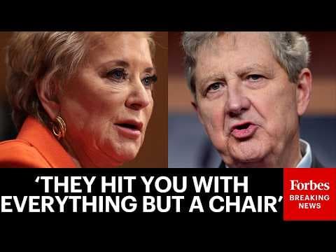 'It's Disgusting': John Kennedy Lets Loose On Democrats For Attacks On Lisa McMahon