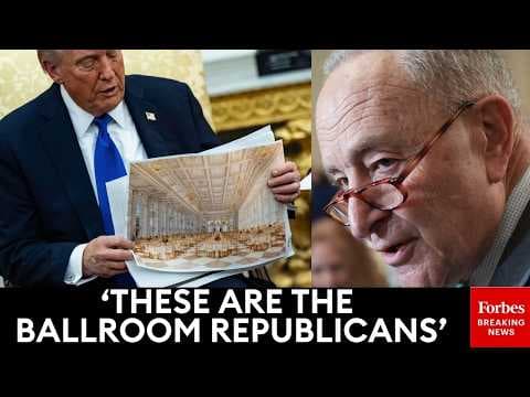 Schumer: 'Americans Are Pleading For Relief, Republicans Are Telling Them— Pay For Trump's Palace'