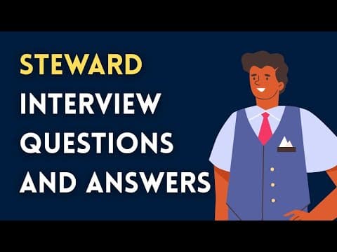 Steward Interview Questions and Answers