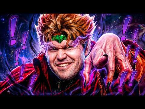 When Magnus Carlsen Gets Angry. Run.