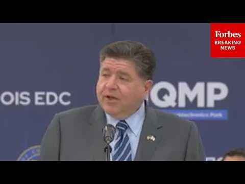 Illinois Gov. JB Pritzker Holds Announces New Business Deal In Celebration Of Apprenticeship Week