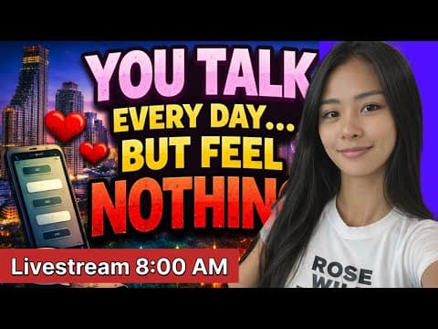 You Talk Every Day… But Feel Nothing Why Some Relationships Stay Shallow