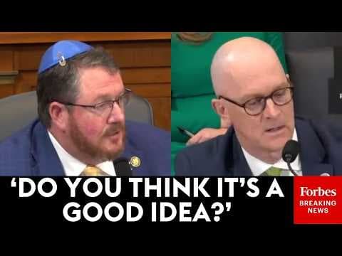 Randy Fine Lays Into DoD Official On Why U.S. Is Allowing Weapons Sales To Countries Opposing Israel