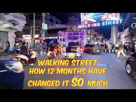 Pattaya Nightlife Scenes, including Soi 6 & Walking Street 9th April