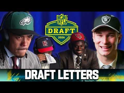 NFL Rookies React to Emotional Letters from Loved Ones | 2026 NFL Draft