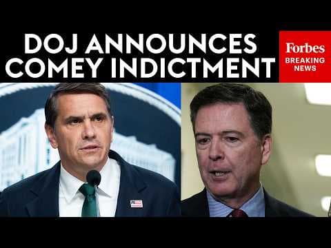 BREAKING NEWS: Acting AG Todd Blanche Announces Charges Against Former FBI Director James Comey