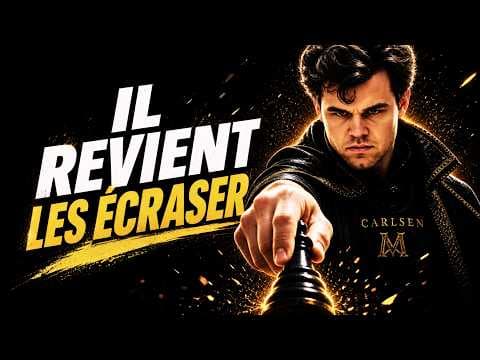 LE RETOUR DE CARLSEN !!