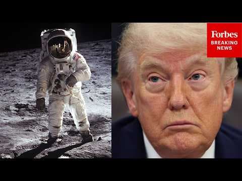 Trump Asked If There Will Be A Moon Walk During His Term