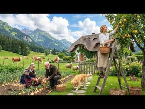 The Most Beautiful Village on Earth Will Shock You | Pear Harvest in a Dreamlike Countryside