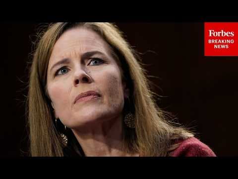 Amy Coney Barrett Asks Attorney If His Case Would 'Drive A Truck Through The Judicial Review Bar'