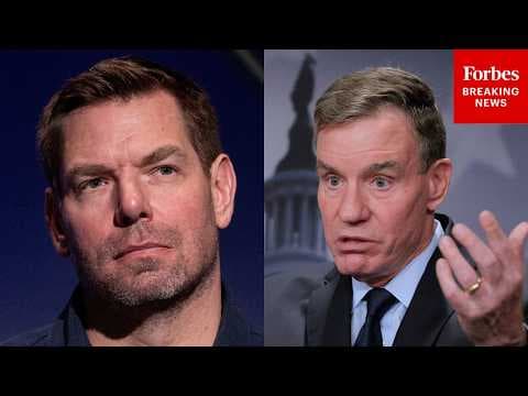 Mark Warner: Eric Swalwell 'Should No Longer Be A Candidate' If Assault Allegations Are True