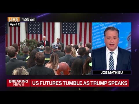 Bloomberg Television coverage of Liberation Day Tariffs for Loeb Awards. Aired on  March 13, 2025.