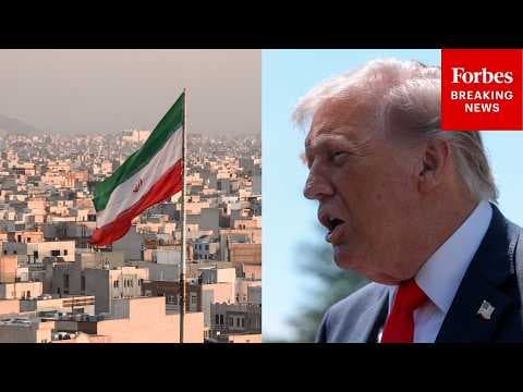 Trump Reveals Strides Have Been Made In Negotiations With Iran, But Says There's Tremendous Discord