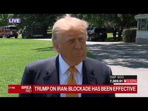Trump Says Trade Not Iran Will Be Priority in Summit With Xi (Q&A)