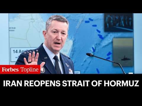 Iran Reopens Strait Of Hormuz—But Trump Says U.S. Naval Blockade Stays