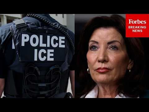 'That's Wrong': Kathy Hochul Calls Out ICE For Taking People 'Indiscriminately' To Meet A 'Quota'