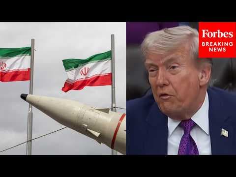 Reporter Asks Trump: Do You Still Believe A Diplomatic Solution Is Possible With Iran?