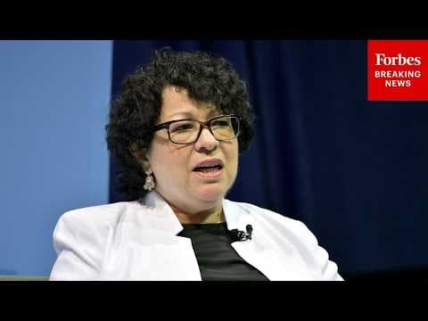 'That's Not Our Job': Sonia Sotomayor Asks Lawyer Why Policy Should Matter In Court's Drug Ruling