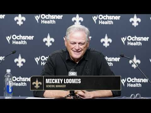 Mickey Loomis on Day 3 selections, recapping Saints draft | 2026 NFL Draft