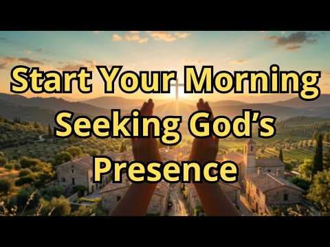 Lord, Work Miracles in My Life Today🙏 | Morning Prayer for Victory & Restoration