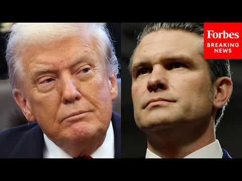'He Was Standing On Top Of The Table': Trump Praises Hegseth's Response During WHCD Shooting