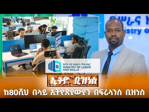 ከ80 ሺህ በላይ ኢትዮጵያውያን በፍሪላንስ ቢዝነስ //Ethio Business//