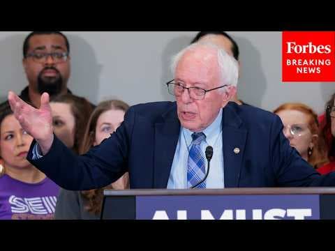 'We're Going To Lose Millions Of Decent-Paying Jobs': Bernie Sanders Issues Grave Warning On AI