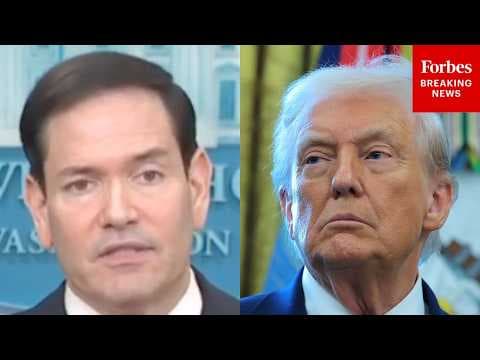 'This Is A Vicious Regime': Marco Rubio Says Trump Wishes To Help Iranian People To Fight Gov't