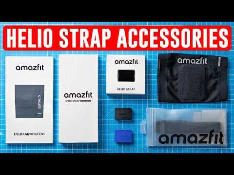 My Favorite Amazfit Helio Strap Accessories!