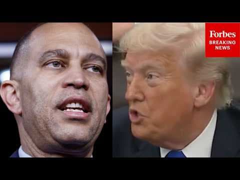 'A Dangerous Statement': Trump Tears 'Very Low IQ' Jeffries For Calling Supreme Court 'Illegitimate'