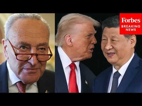 'The Art Of The Duped': Chuck Schumer Warns Trump May Be 'Out-Negotiated' By Xi