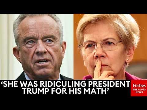 'She Was Saying It's Mathematically Impossible': RFK Jr. Recalls Spat With Warren Over 600% Decrease