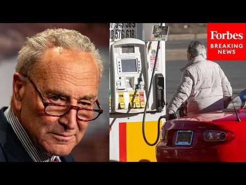 Chuck Schumer Asked About Gas Tax Suspension: If Trump Wants To Give Real Relief, 'End The Damn War'