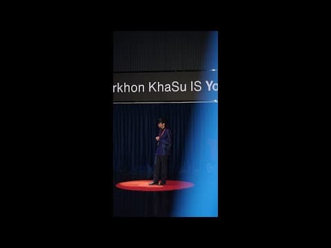 Монгол хэл, соёлын алдагдал  | Bilguun Ganzorig | TEDxOrkhon KhaSu IS Youth