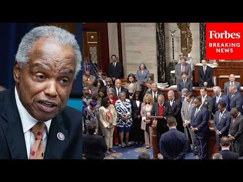 JUST IN: House Of Representatives Holds Moment Of Silence To Honor David Scott