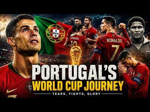 Portugal’s World Cup Journey 🇵🇹 | Rise of Cristiano Ronaldo 🐐 Emotional Football Story