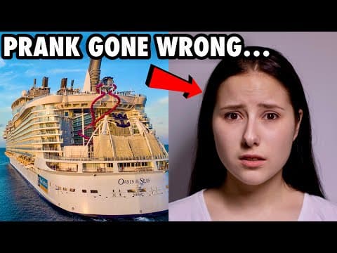 Teen Gets Banned By Royal Caribbean Over Dangerous Prank