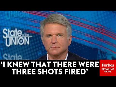 'It Was Surreal': Mike McCaul Recounts His Thoughts At Exact Moment Of WHCD Shooting