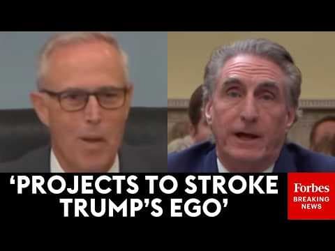 'Who Is It For?': Jared Huffman Doesn't Let Up On Doug Burgum Over 'Arc De Trump' Amid Rising Prices