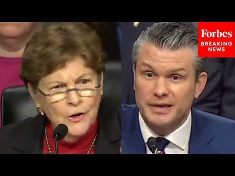 'That Was Not Congressional Intent': Shaheen Goes Back And Forth With Hegseth Over Ukraine Aid