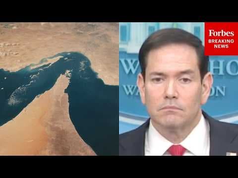 'Normal That We Will Never Be Able To Accept': Marco Rubio Blasts Iran For Attacks In Hormuz Strait