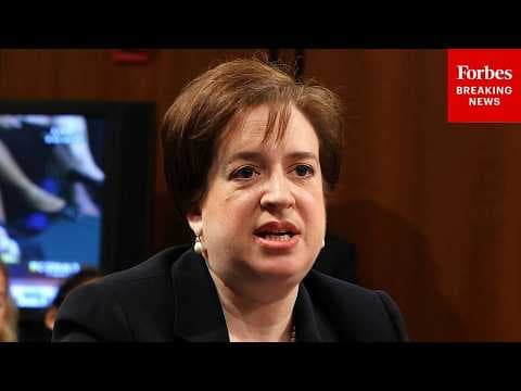 'I Mean, Really?': Elena Kagan Lays Into DOJ Official When He Lays Out TPS Consultation Requirements