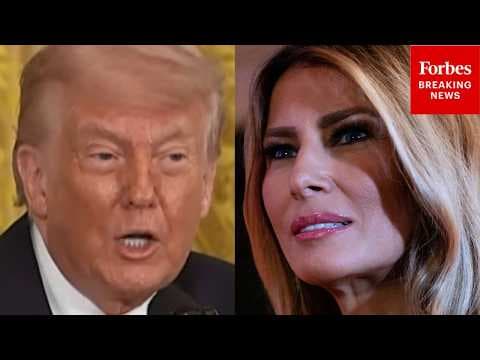 'They Have Spell Correct': Trump Explains Issue Spelling Melania's Name With 'These Crazy Machines'